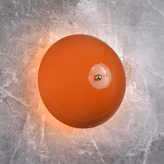 Modern Dome Wall Sconce with Uplifting Glow Effect | Customizable Decorative Ambient Light Fixture - 32599