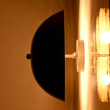 Modern Minimal Dome Wall Sconce with Uplifting Glow | Customizable Decorative Ambient Light Fixture - 32600