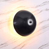 Modern Minimal Dome Wall Sconce with Uplifting Glow | Customizable Decorative Ambient Light Fixture - 32600