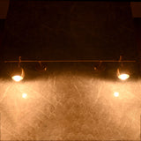 Modern Globe Arm Wall Sconce with Extended Bar Design | Customizable Dual Head Decorative Fixture - 32605