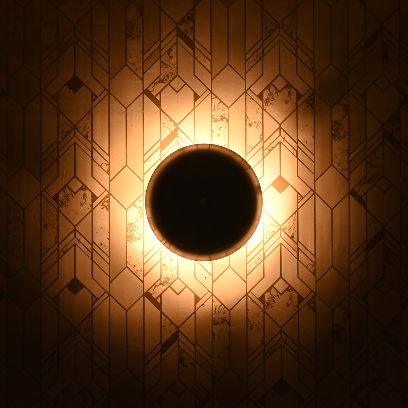 Modern Dome Wall Sconce with Uplifting Light Effect | Customizable Decorative Accent Lighting Fixture - 32608