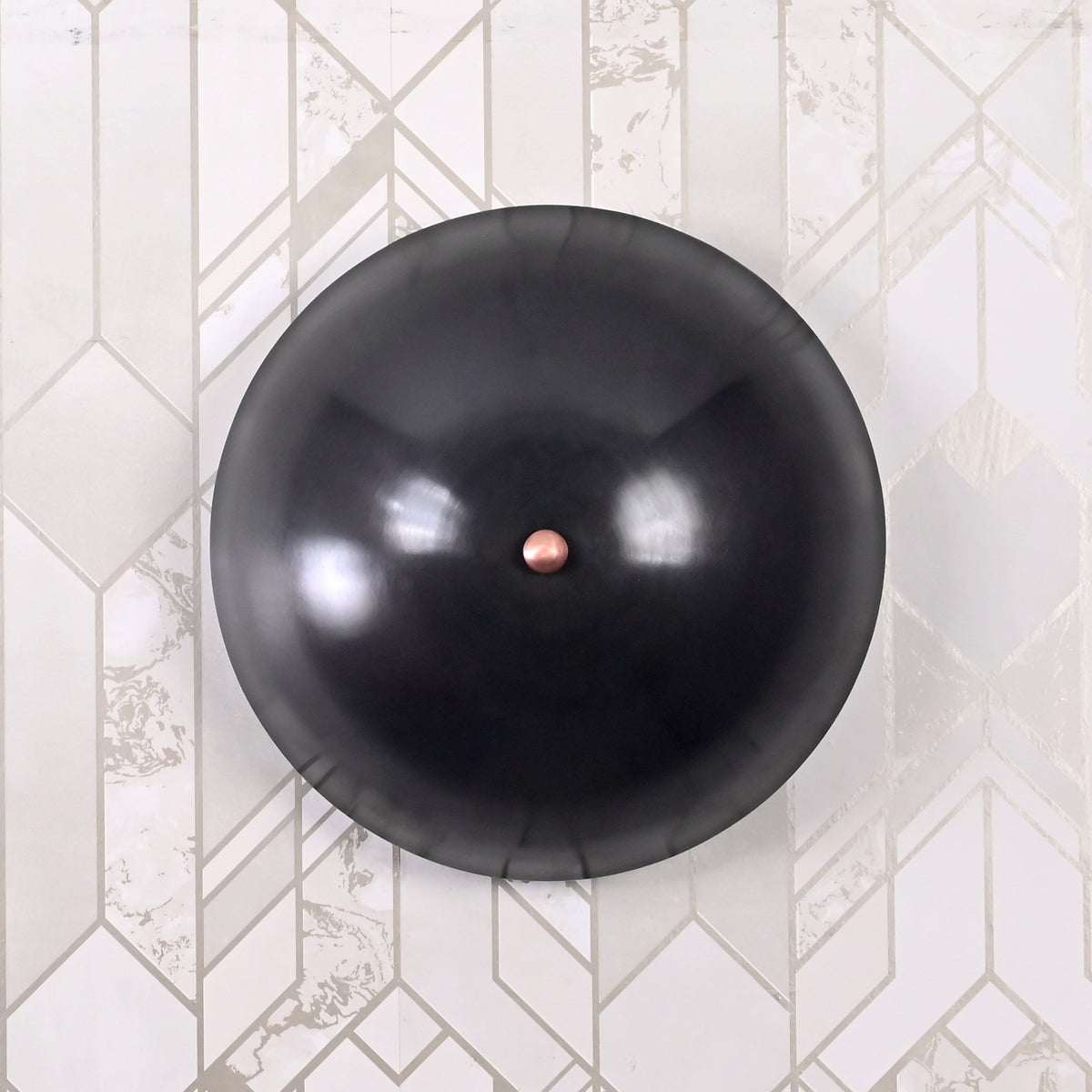 Modern Dome Wall Sconce with Uplifting Light Effect | Customizable Decorative Accent Lighting Fixture - 32608