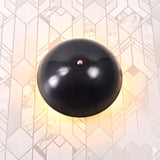 Modern Dome Wall Sconce with Uplifting Light Effect | Customizable Decorative Accent Lighting Fixture - 32608