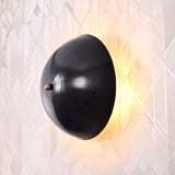Modern Dome Wall Sconce with Uplifting Light Effect | Customizable Decorative Accent Lighting Fixture - 32608