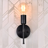 Modern Vertical Wall Sconce with Exposed Bulb Design | Customizable Minimal Decorative Light Fixture - 32610