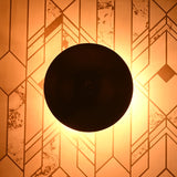 Vintage Dome Wall Sconce with Uplifting Glow Effect | Customizable Compact Decorative Light Fixture - 32612