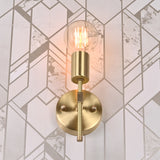 Mid-century modern Sputnik chandelier with 8 lights, brass frame, and teal cone shades