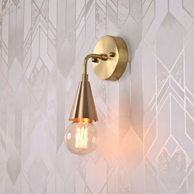 Mid-century modern Sputnik chandelier with 8 lights, brass frame, and teal cone shades