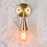 Mid-century modern Sputnik chandelier with 8 lights, brass frame, and teal cone shades