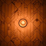 Industrial Minimalist Brass Wall Sconce | Customizable Single-Light Fixture for Modern Home Interiors - 32618