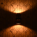 Industrial Modern Double Globe Wall Sconce | Customizable Handcrafted Brass Light Fixture for Interiors - 32620