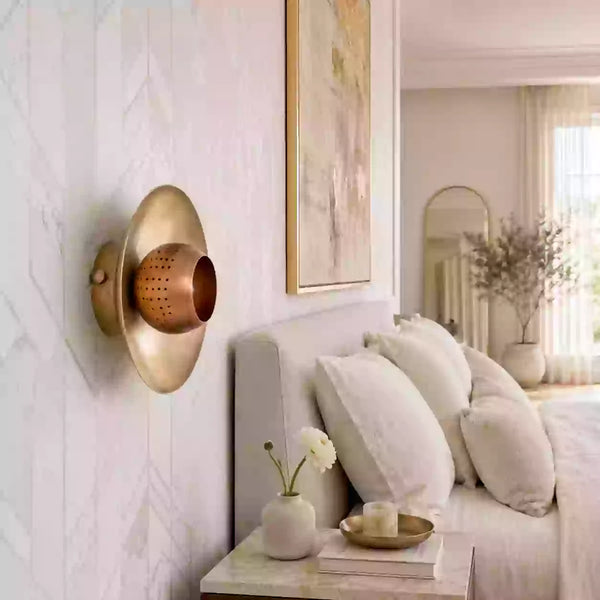 Paris Bloom - Ruffle Wall Sconce - 9" - 32621