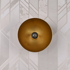 Brass Leaf Studio - Brass Wall Sconce, Mid Century Minimal Industrial Brass Made Bulb Holder