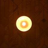 Mid-Century Modern Bowl Wall Sconce | Customizable Brass Fixture for Hallway, Vanity, or Accent Use - 32622