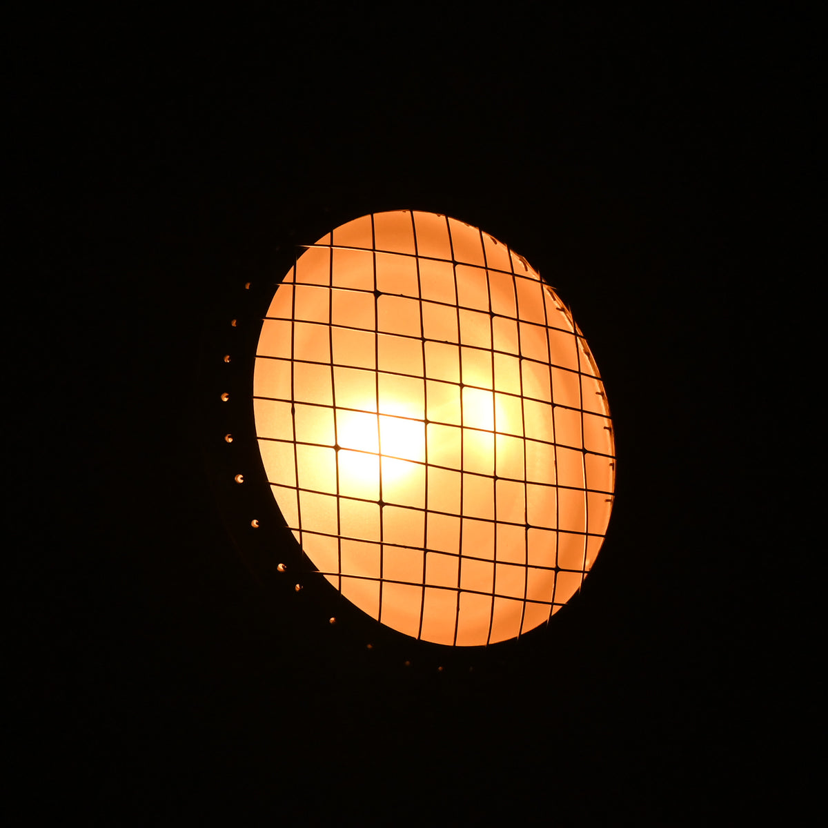 Bold Industrial Glow with a Vintage Brass Mesh Accent by Brass Leaf Studio 32624