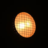 Bold Industrial Glow with a Vintage Brass Mesh Accent by Brass Leaf Studio 32624