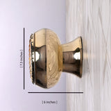 Bold Industrial Glow with a Vintage Brass Mesh Accent by Brass Leaf Studio 32624