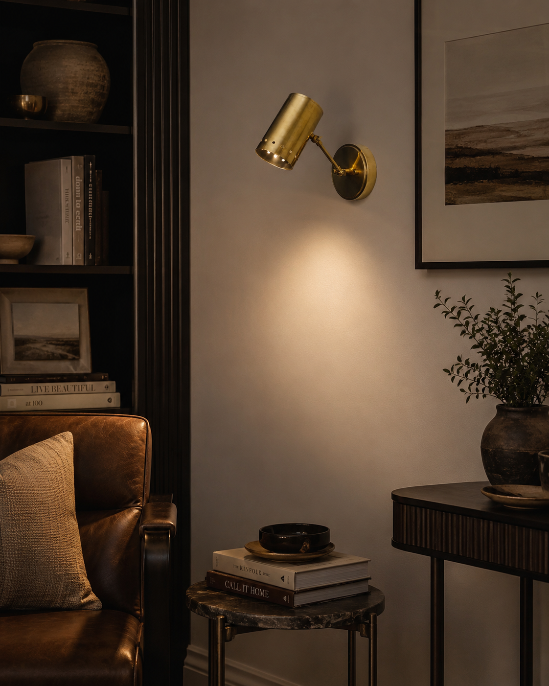 Milan Adjustable Cylinder Wall Sconce – Perforated Shade – 10 Inch – Model 32772