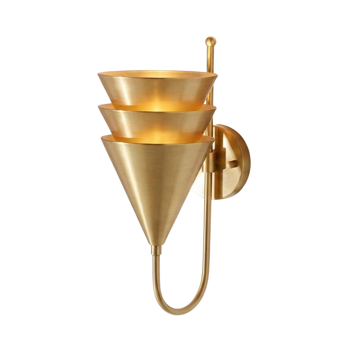 Verona Tiered Cone Wall Sconce – 1 Light – 19 Inch – Model 32824