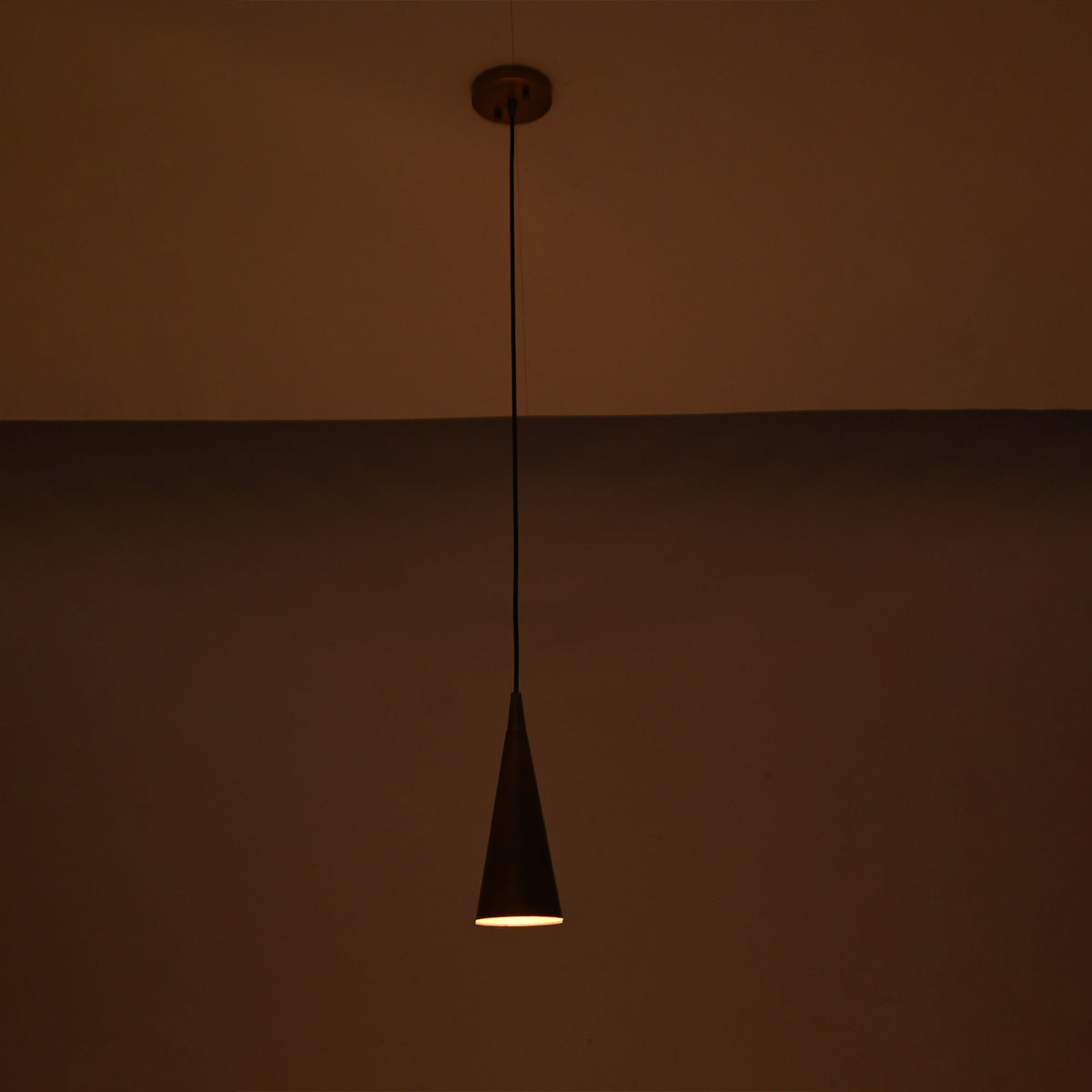 Hudson Modern Copper Cone Pendant Light – Single Light – 5 Inch – Model 33178