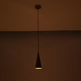 Hudson Modern Copper Cone Pendant Light – Single Light – 5 Inch – Model 33178