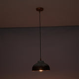 Luna Artisan Hammered Copper Pendant Light – 12 Inch – Model 33203