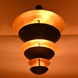 Berlin Cascade  -  Large 42" Uplifting Pendant Chandelier - 14 Lights - 33246