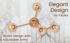 Customizable Modern Brass Wall Sconce | Geometric Design Accent Light Fixture for Stylish Interiors - 32507