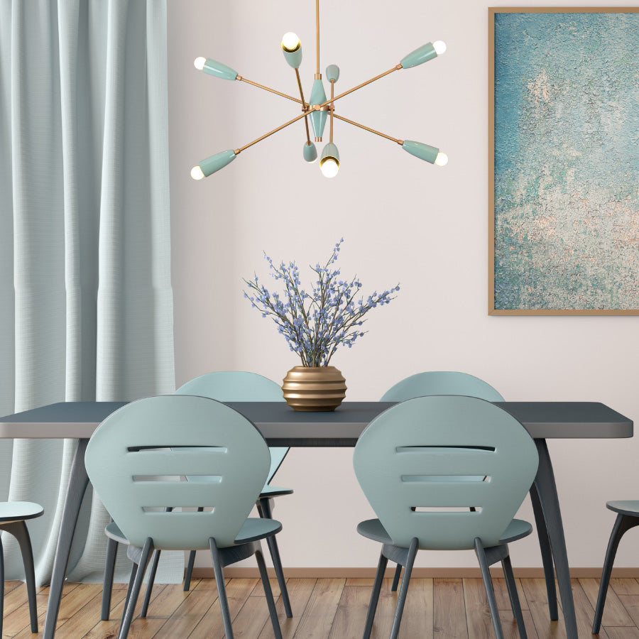 Milan Vector - Chandelier - 8 Lights - 32473