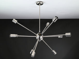 12 Arms Brass Sputnik Chandelier 28