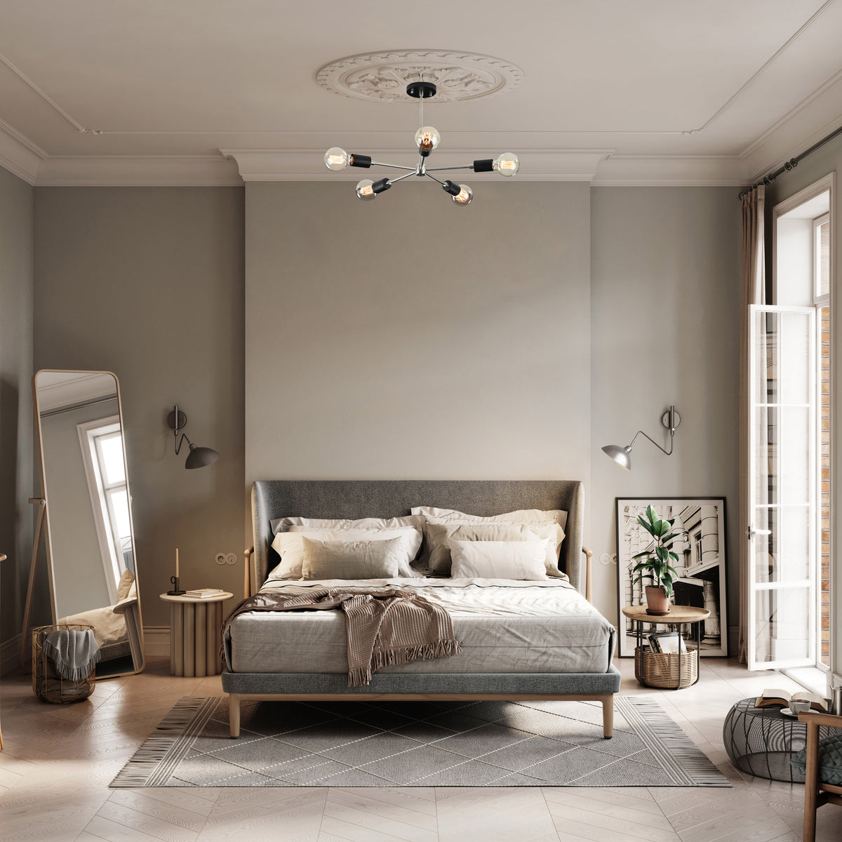 Barcelona Beacon - Pendant Chandelier - 5 Lights - 32176