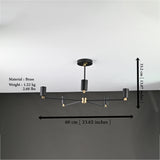Athens Beacon - Ceiling Chandelier - 5 Lights - 32184