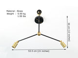 Cairo Beacon Mid-century Chandelier - 3 Lights - 32195