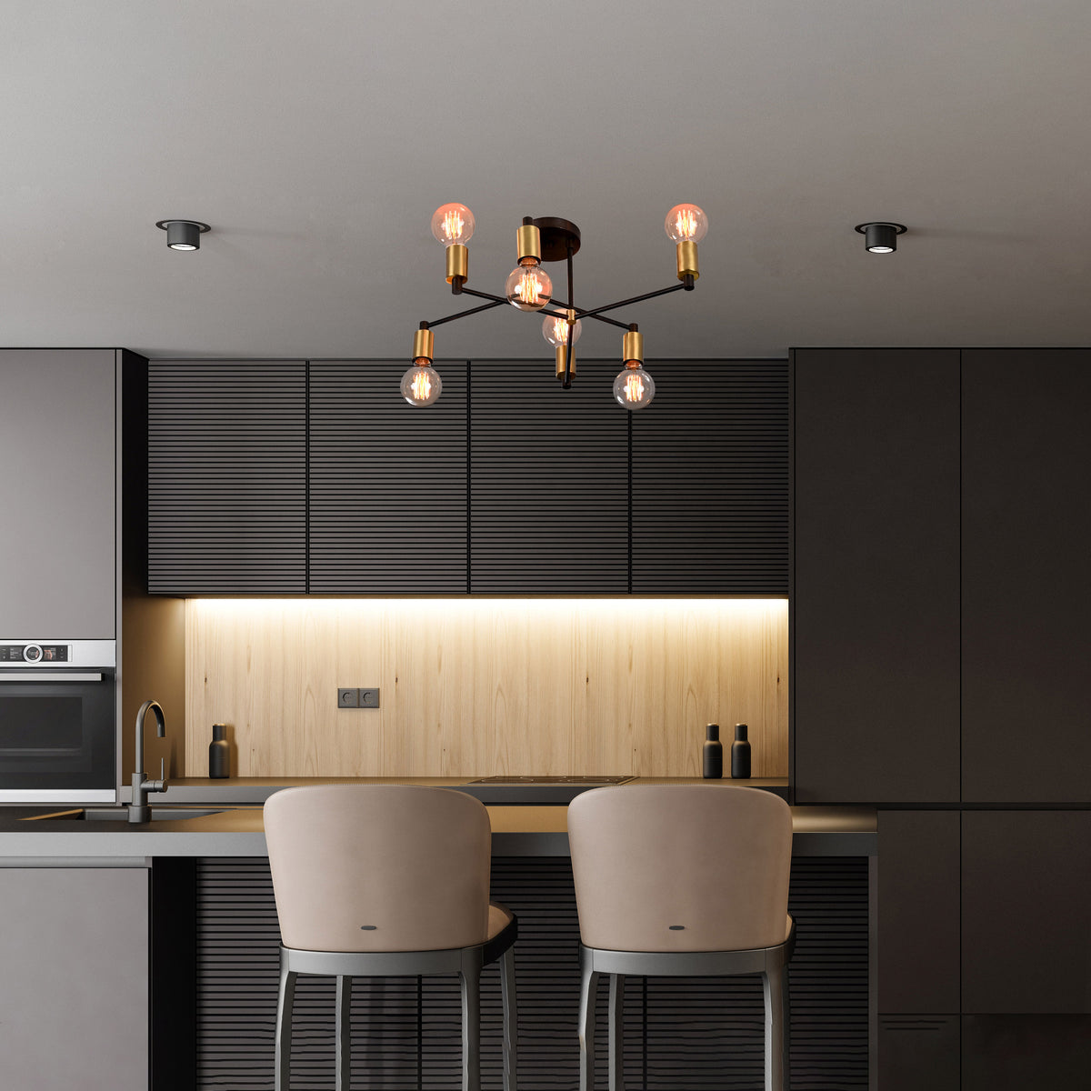 Rome Beacon - Pendant Chandelier - 6 Lights - 32208