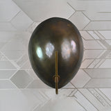 Modern Art-Inspired Wall Sconce with Sculptural Dome Shade | Customizable 13" Decorative Fixture - 32583