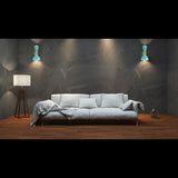 Mid-Century Diabolo Style Wall Sconce | Customizable Retro Accent Light Fixture for Modern Interiors - 32584