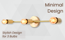 Minimalist Linear Brass Wall Sconce | Customizable Modern Accent Fixture for Contemporary Interiors - 32521
