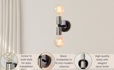 Modern Industrial Twin-Cylinder Brass Wall Sconce | Customizable Accent Lighting for Urban Décor - 32538