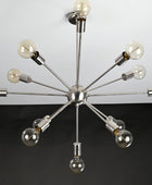 12 Arms Brass Sputnik Chandelier 28