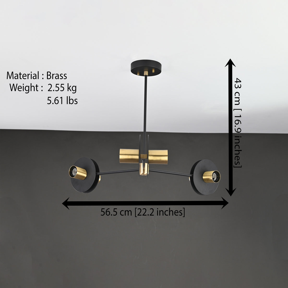 Vienna Beacon - Brass Chandelier - 6 Lights - 32187