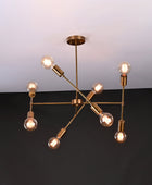 8 Arms Brass Sputnik Chandelier 25