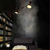 Modern 2-Light Brass Chandelier – Adjustable Ceiling Fixture with Coral Double Cone Shades - 32217