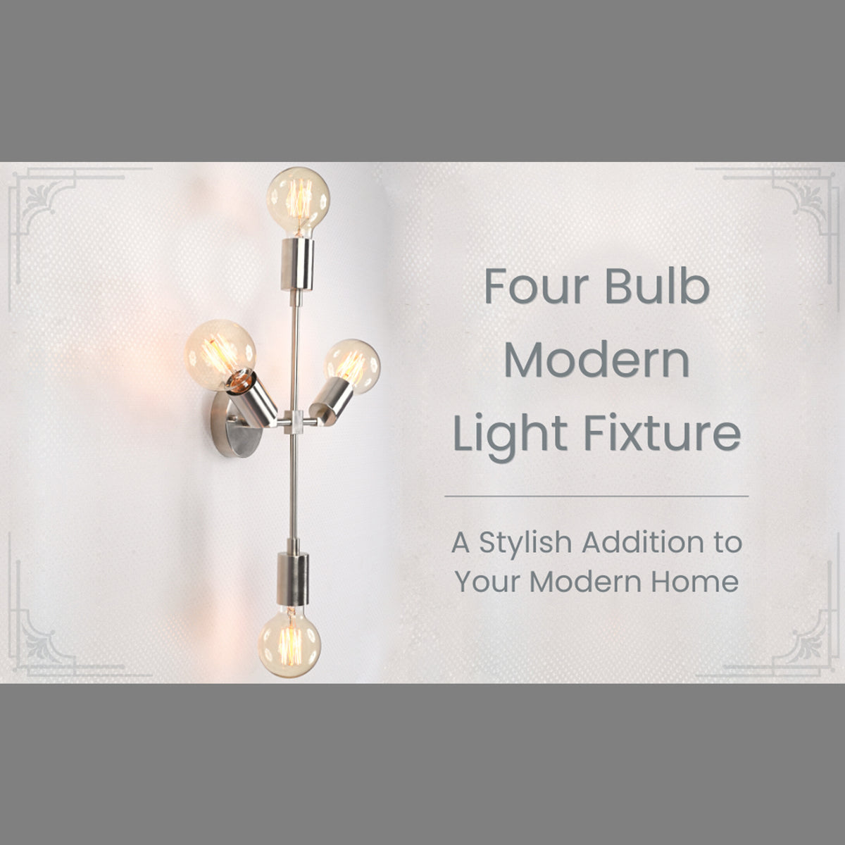 Customizable Mid-Century Brass Wall Sconce | Modern Industrial Cross Arm Light Fixture - 32505