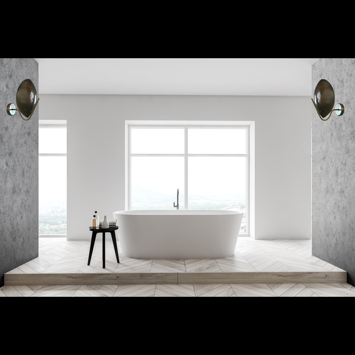 Modern Art-Inspired Wall Sconce with Sculptural Dome Shade | Customizable 13" Decorative Fixture - 32583