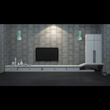 Mid-Century Diabolo Style Wall Sconce | Customizable Retro Accent Light Fixture for Modern Interiors - 32584