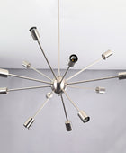 12 Arms Brass Sputnik Chandelier 28