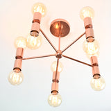 Stockholm Beacon Mid-century Chandelier - 10 Lights - 32179