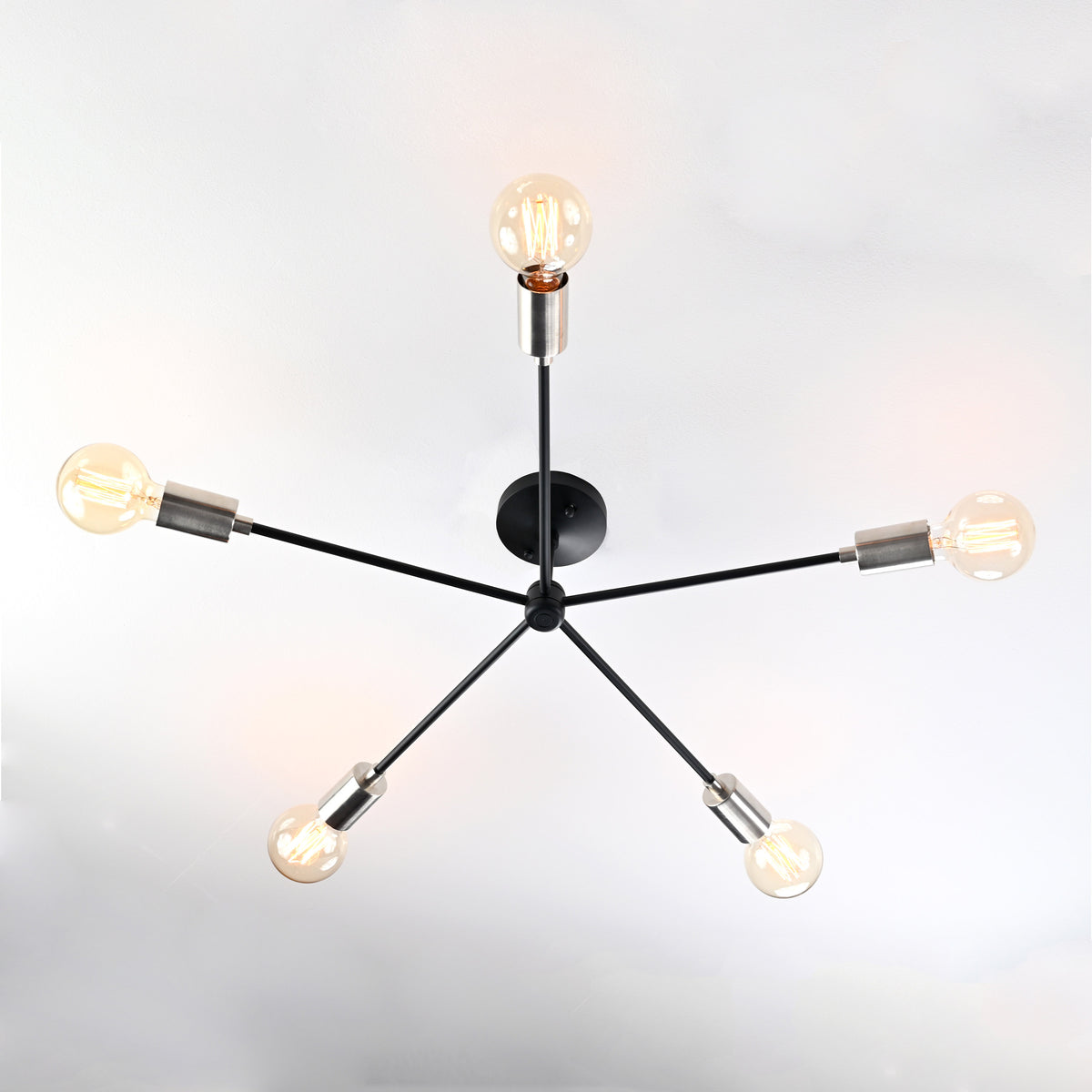 Berlin Beacon - Flush Mount Chandelier - 5 Lights - 32183