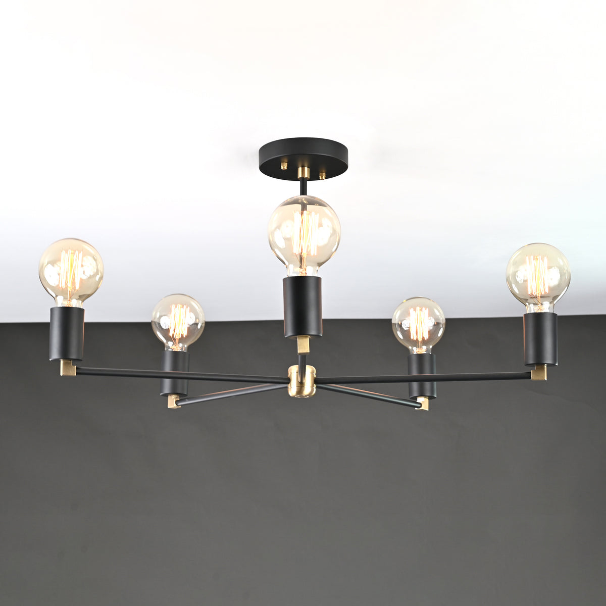 Athens Beacon - Ceiling Chandelier - 5 Lights - 32184