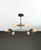 3 Arms Brass Pendant Light 22